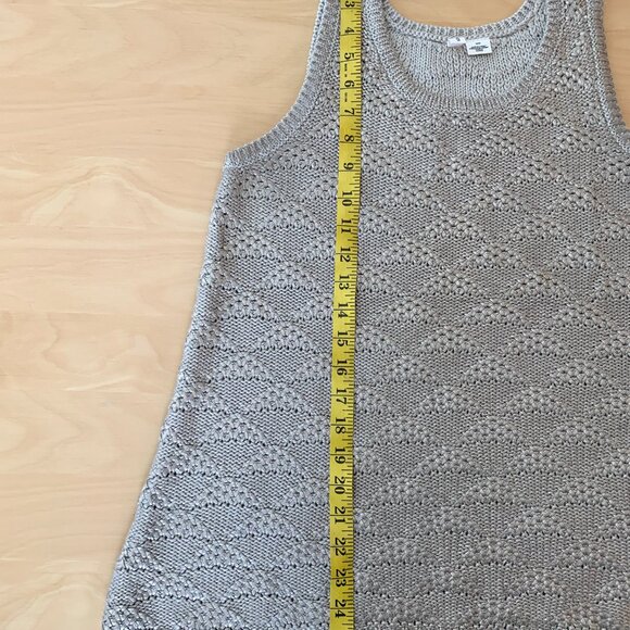 MOTH  by Anthropologie Gold Knit Tank - Picture 4 of 5